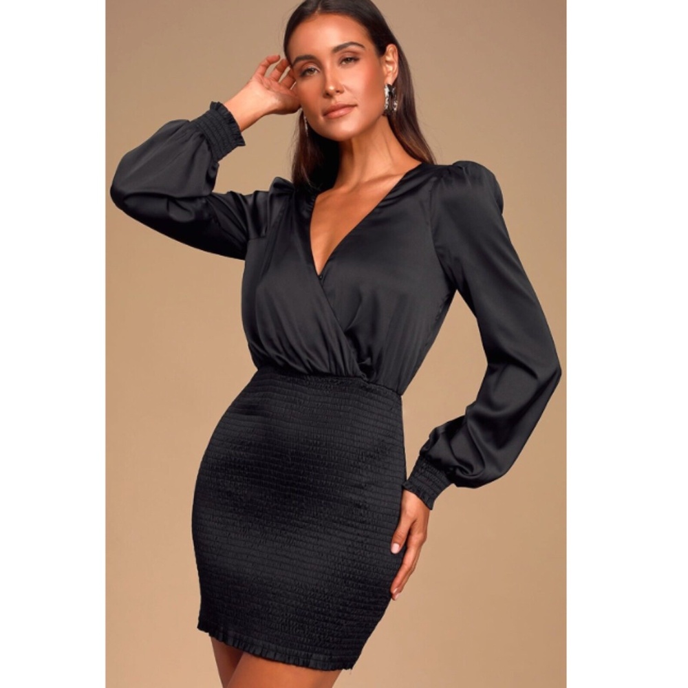 Lulu's Long Sleeve Mini Dress *NWT*